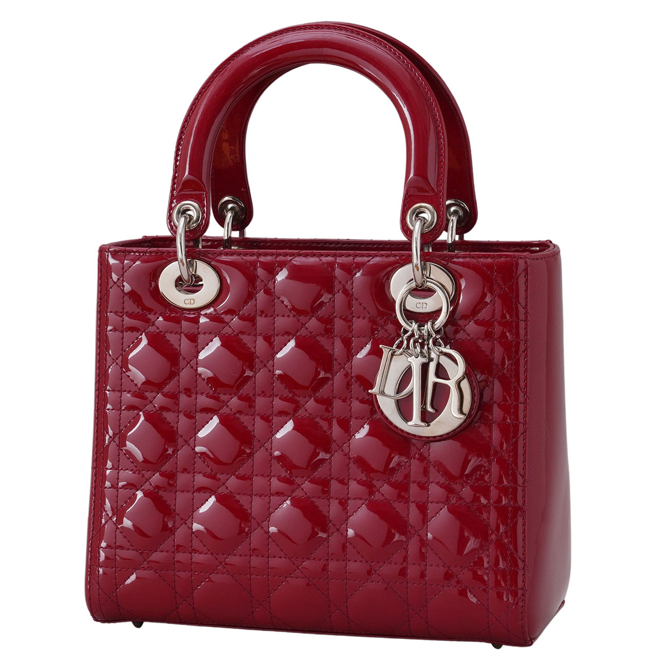 CHRISTIAN DIOR(USED)디올 페이던트 레이디디올 미듐
